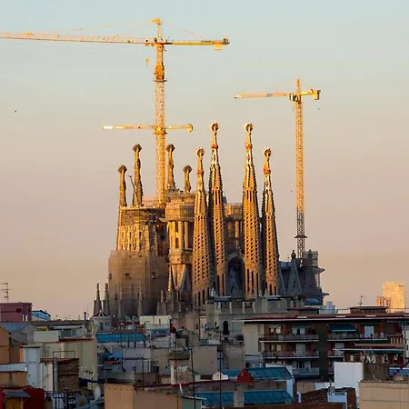 Apartment Attic Center 2 Terraces Magic Views Barcelona