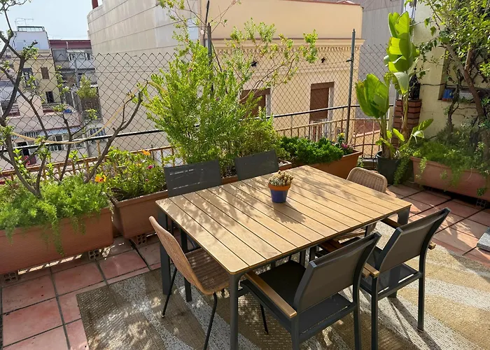 Appartement Attic Center 2 Terraces Magic Views Barcelone
